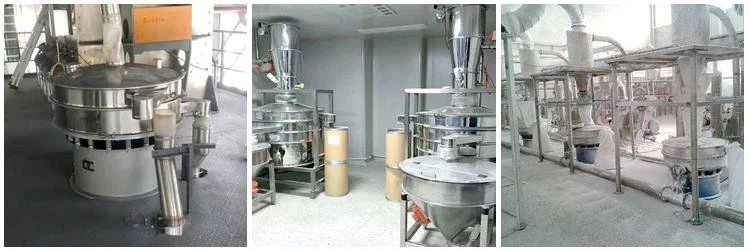 high efficient vibrating screen separator for powder sieving apply